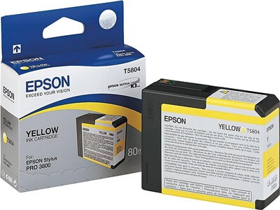 Epson T580 Ultrachrome Yellow Standard Yield Ink Cartridge