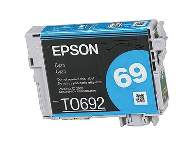 Epson T69 Cyan Standard Yield Ink Cartridge   (T069220)