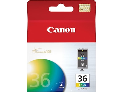 Canon 36 TriColor Standard Yield Ink Cartridge (1511B002)