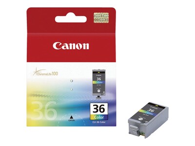 Canon 36 TriColor Standard Yield Ink Cartridge (1511B002)