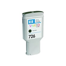 HP 726 Black Matte Standard Yield Ink Cartridge (CH575A)