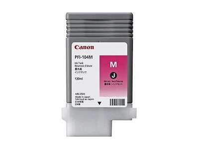 Canon 104 Magenta Standard Yield Ink Cartridge (3631B001AA) | Quill