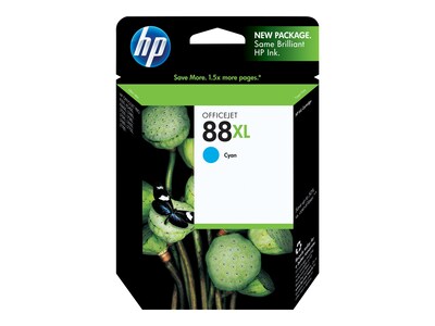 HP 88XL Cyan High Yield Ink Cartridge (C9391AN#140)