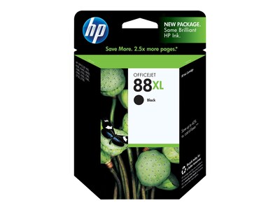 HP 88XL Black High Yield Ink Cartridge (C9396AN#140)