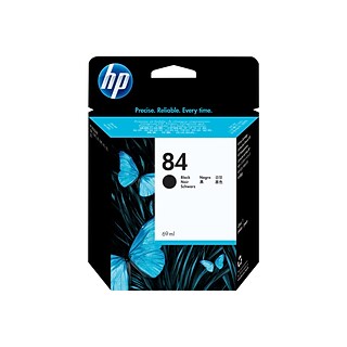 HP 84 Black Standard Yield Ink Cartridge (C5016A)