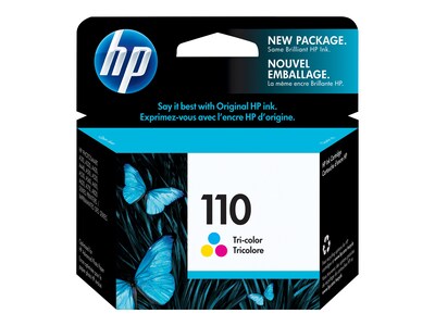 HP 110 Tri-Color Standard Yield Ink Cartridge (CB304AN#140)