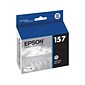 Epson T157 Ultrachrome, Light Black Standard Yield Ink Cartridge