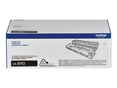 Brother DR 890 Black Drum Cartridge, Standard
