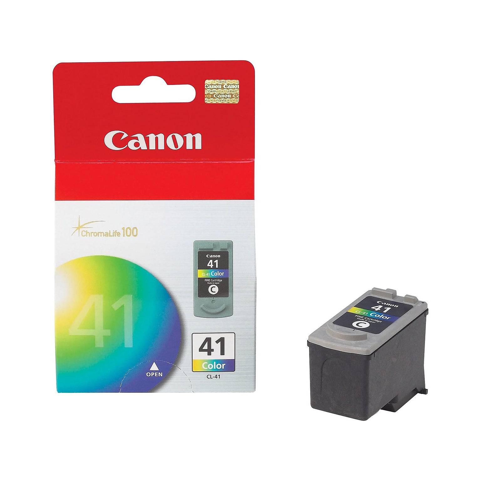 Canon 41 TriColor Standard Yield Ink Cartridge (0617B002)