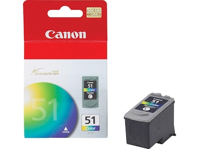 Canon 51 TriColor High Yield Ink Cartridge (0618B002)