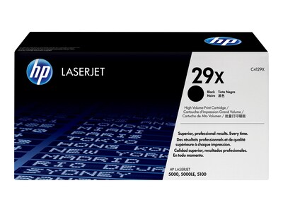 HP 29X Black High Yield Toner Cartridge