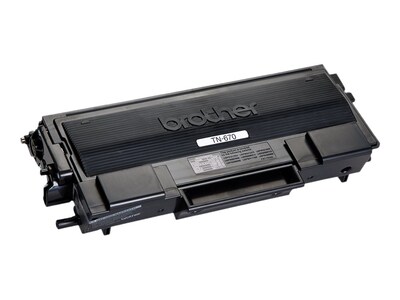 Brother TN-670 Black Standard Yield Toner Cartridge, Prints Up to 7,500 Pages