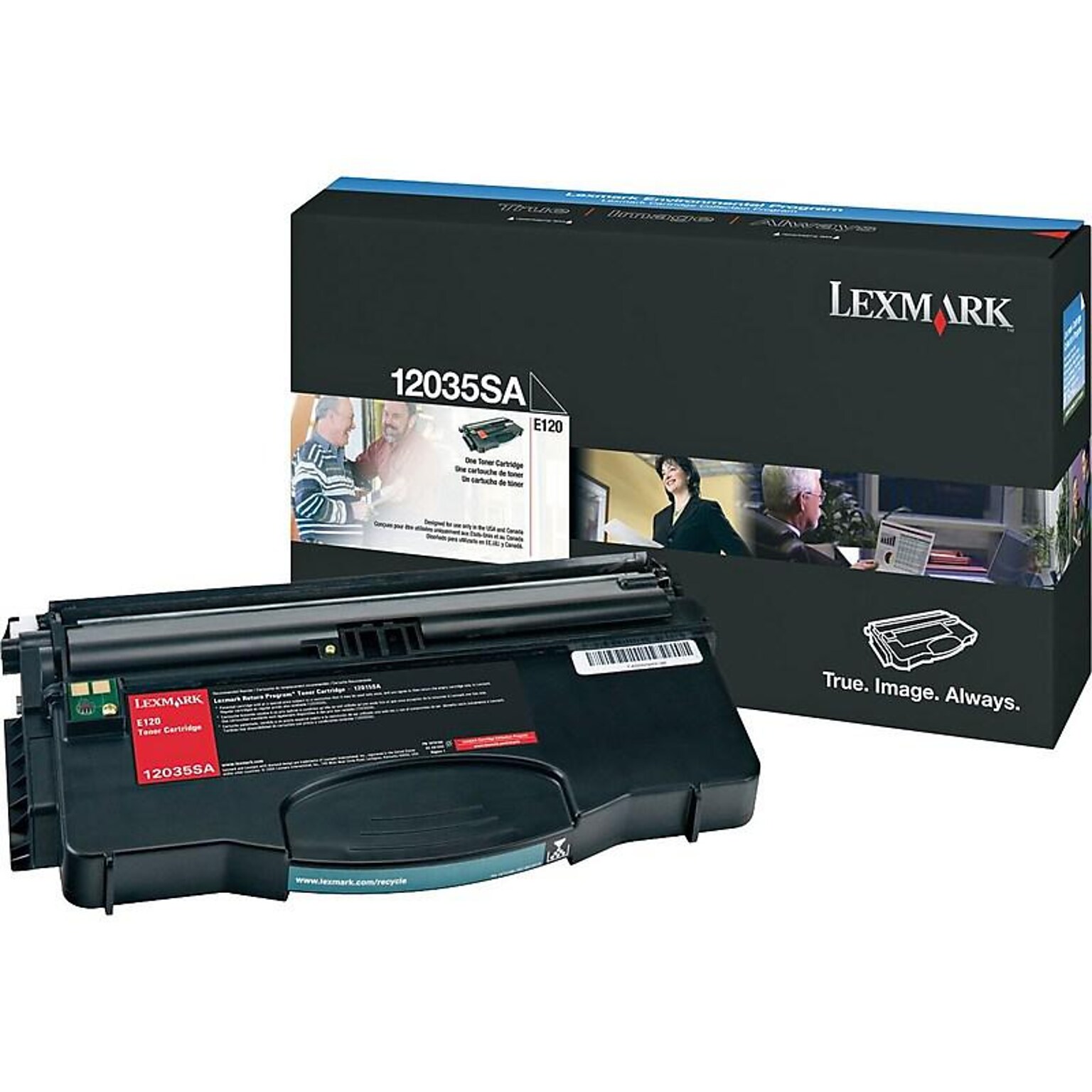 Lexmark 12035SA Black Standard Yield Toner Cartridge