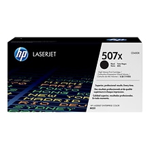 HP 507X Black High Yield Toner Cartridge   (CE400X)