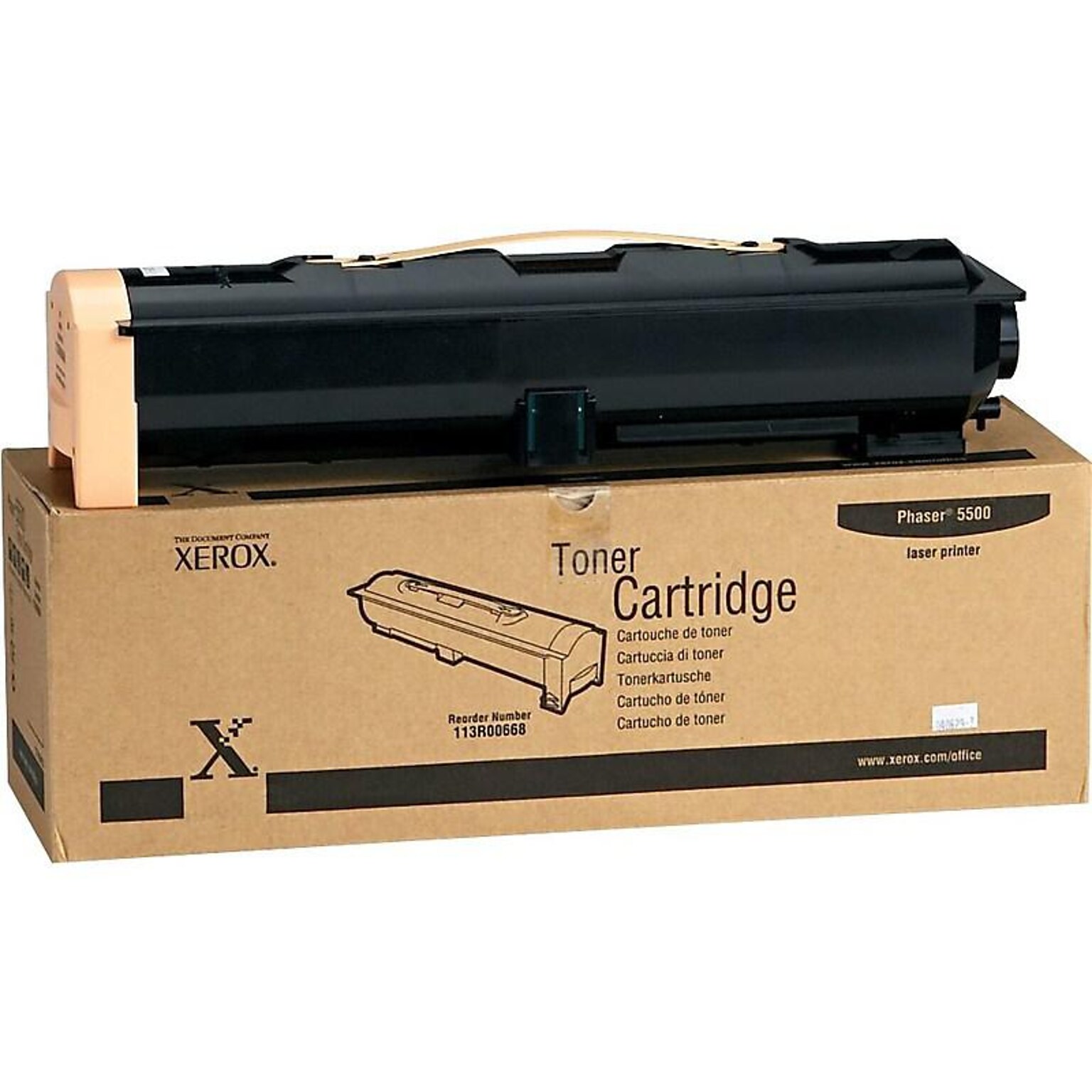 Xerox 113R00668 Black Standard Yield Toner Cartridge