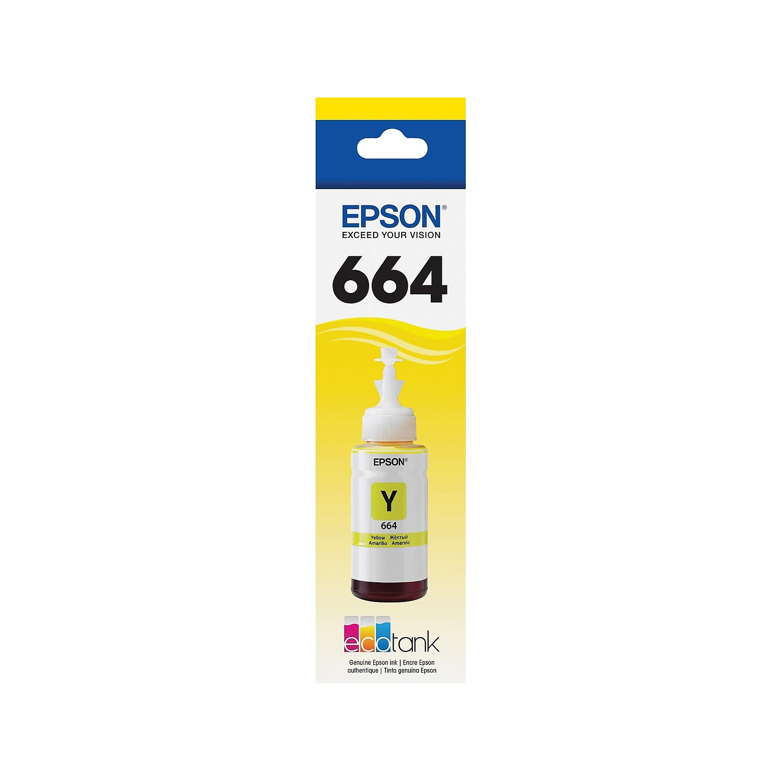 Epson T664 Yellow Ultra High Yield Ink Cartridge