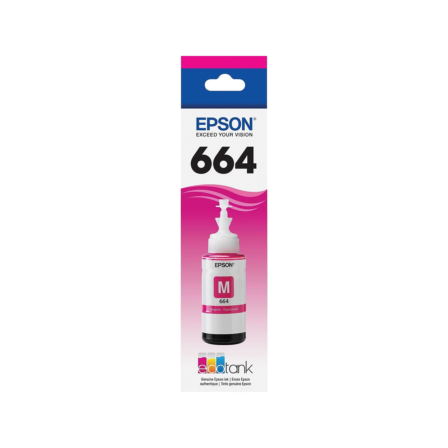 Epson T664 Magenta Ultra High Yield Ink Cartridge