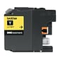 Brother LC10EY Yellow Extra High Yield Ink Cartridge, Prints Up to 1,200 Pages