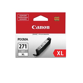 Canon CLI-271XL Gray High Yield Ink Cartridge (0340C001)