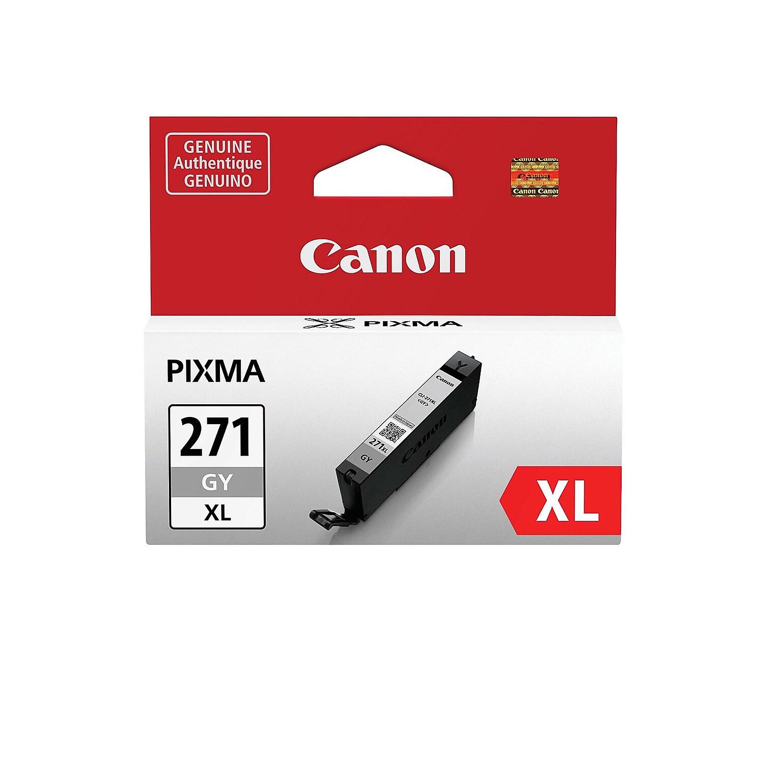 Canon 271XL Gray High Yield Ink Cartridge (0340C001)