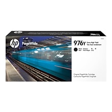 HP 976Y Black Extra High Yield Ink Cartridge (L0R08A)