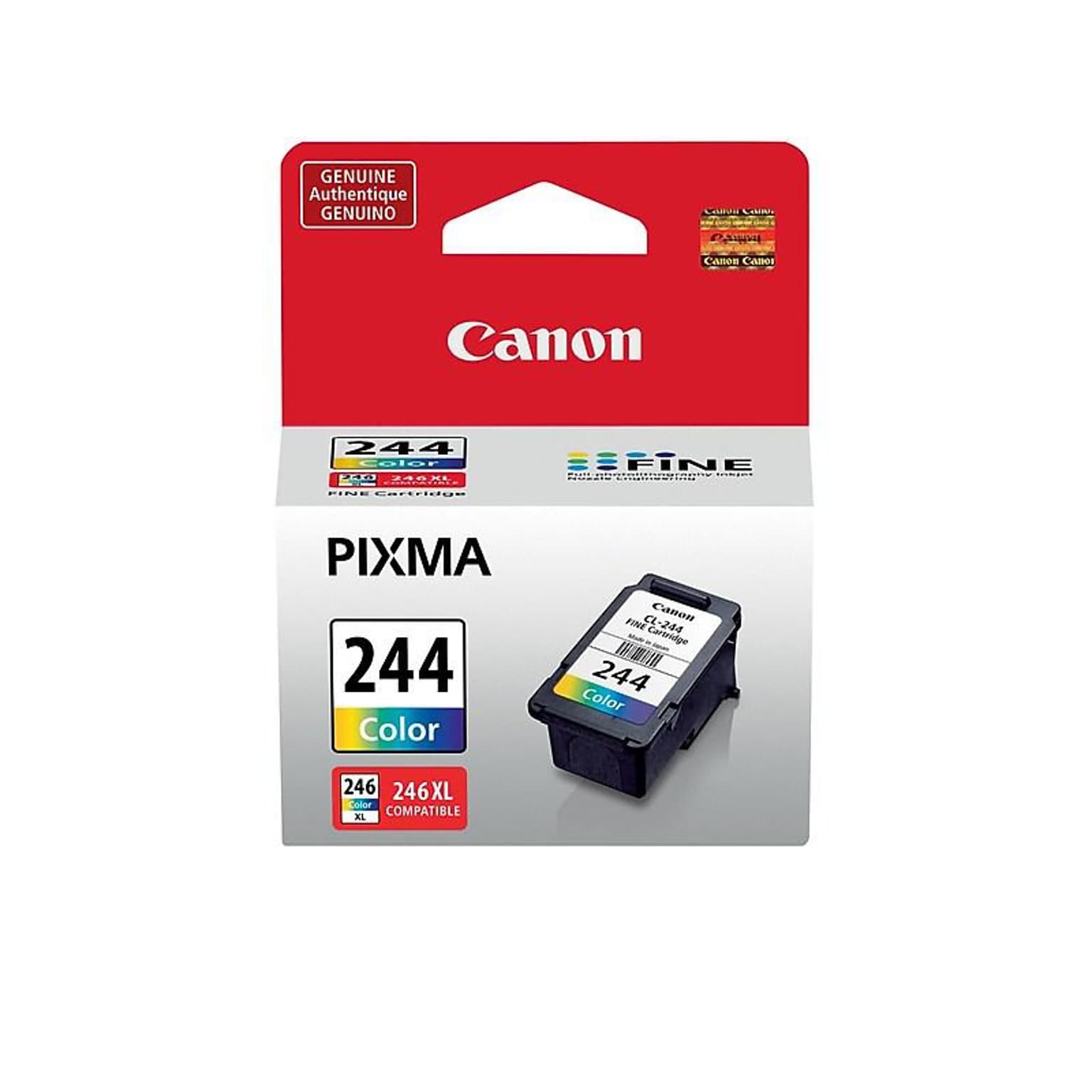 Canon 244 TriColor Standard Yield Ink Cartridge   (1288C001)