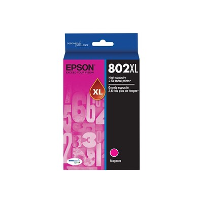 Epson T802XL Magenta High Yield Ink Cartridge