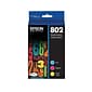 Epson T802 Cyan/Magenta/Yellow Standard Yield Ink Cartridge,   3/Pack