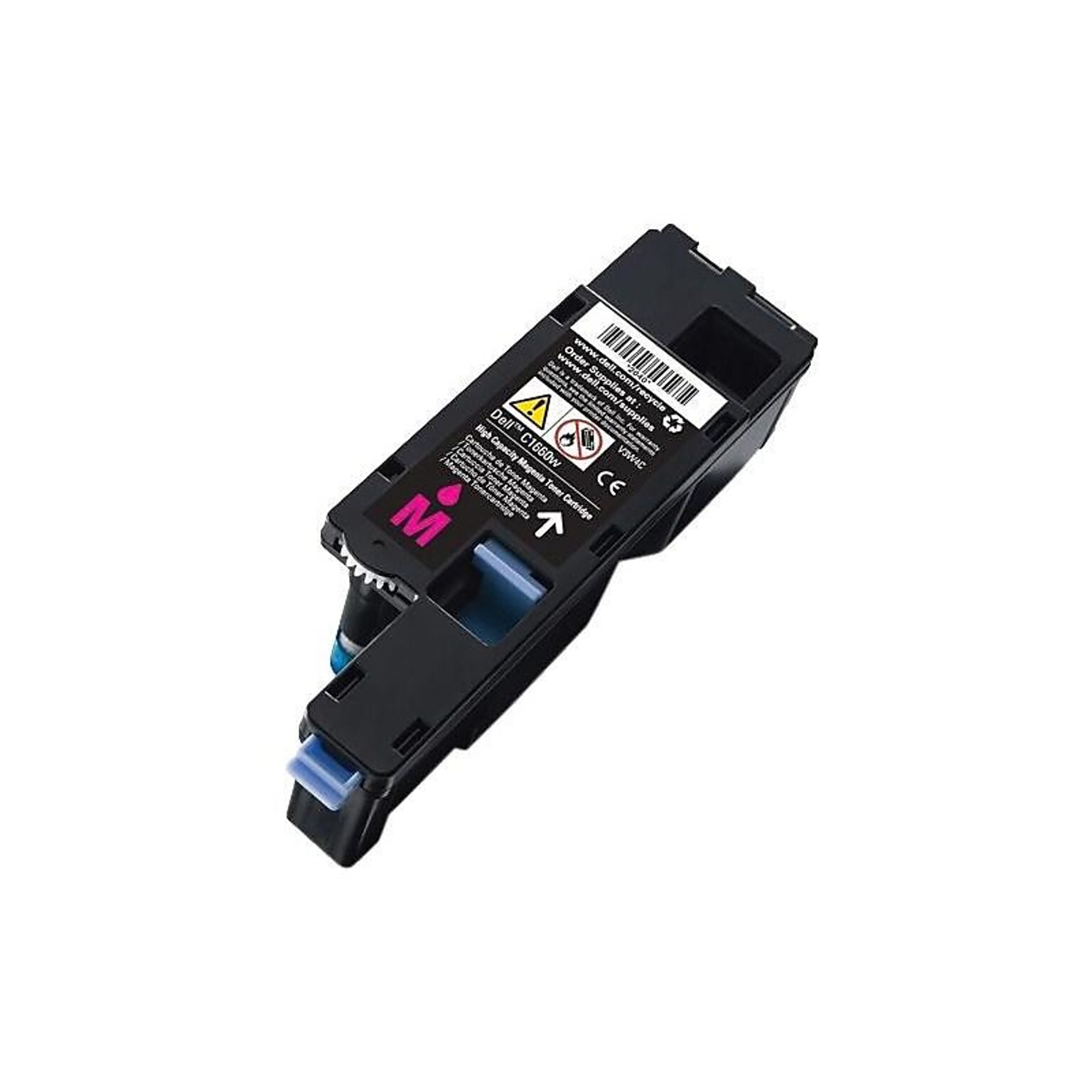Dell V3W4C Magenta Standard Yield Toner Cartridge, Prints Up to 1,000 Pages