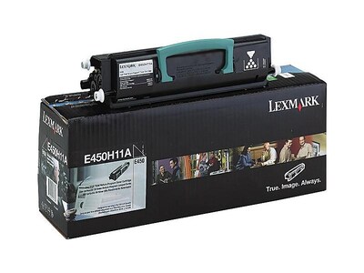 Lexmark E450 Black High Yield Toner Cartridge
