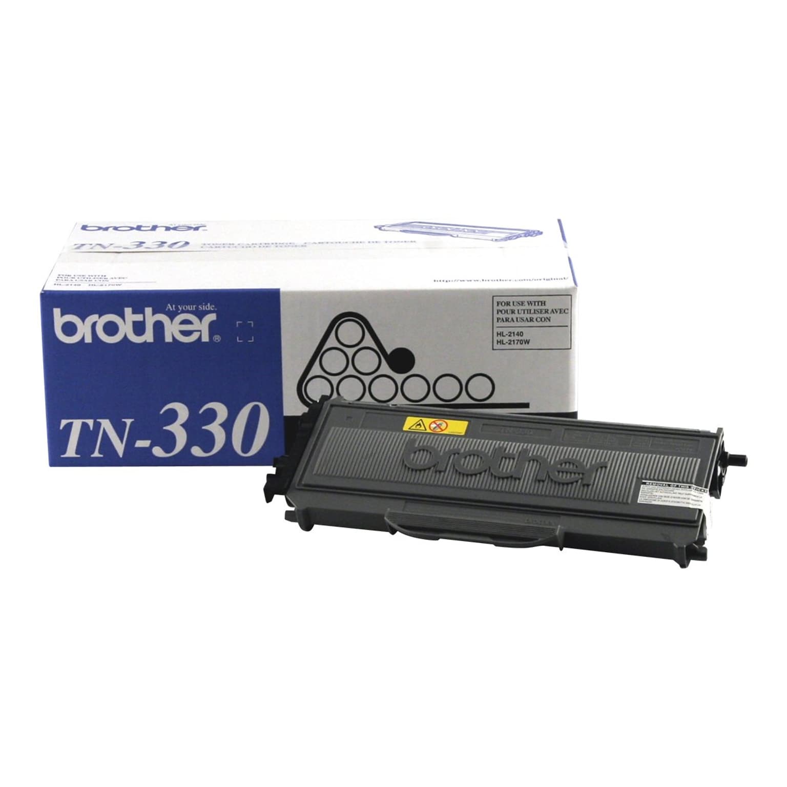 Brother TN-330 Black Standard Toner Cartridge   (BRTTN330)