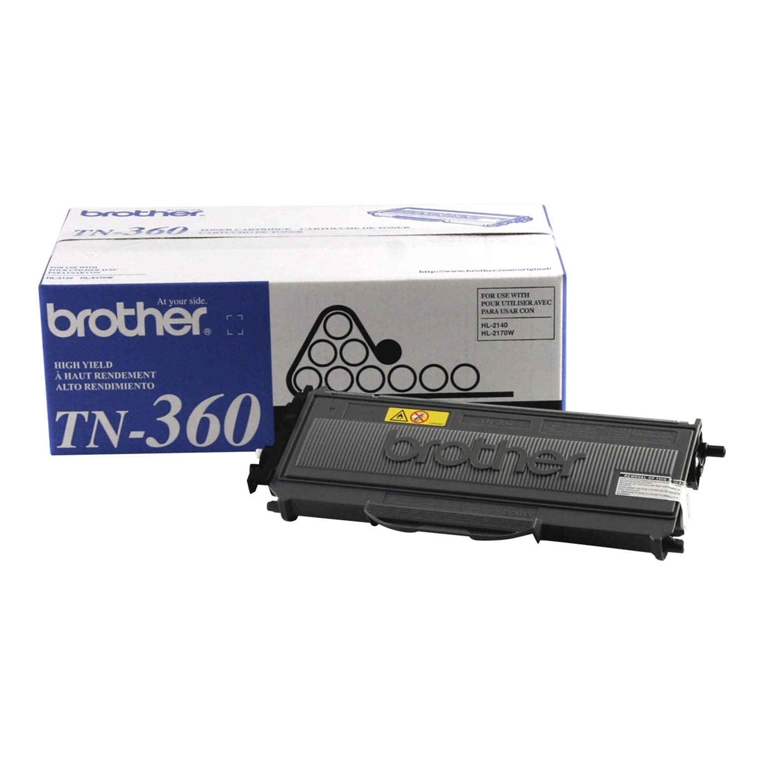 Brother TN-360 Black High-Yield Toner  Cartridge