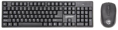 Manhattan Wireless Keyboard & Optical Mouse Set (178990)