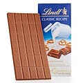 Lindt Classic Recipe Salted Pretzel Milk Chocolate Bars, 4.4 oz. Bars, 12 Bars/Box (A0004878)