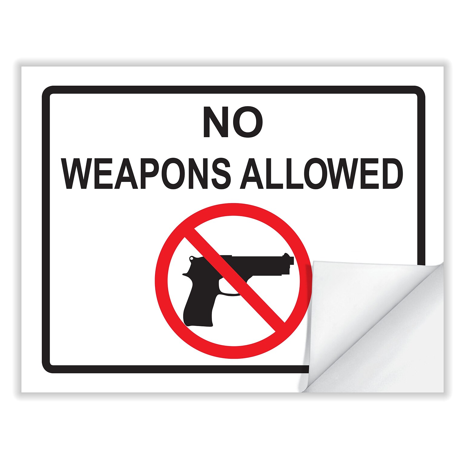 ComplyRight Weapons Law Cling Poster (E6005)