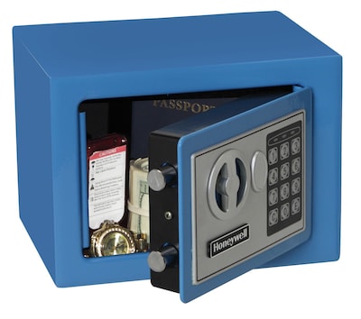 Honeywell 0.19 cu.ft. Digital Lock Security Safe (5005), Blue