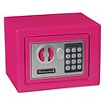 Honeywell 0.19 cu.ft. Digital Lock Security Safe (5005), Pink