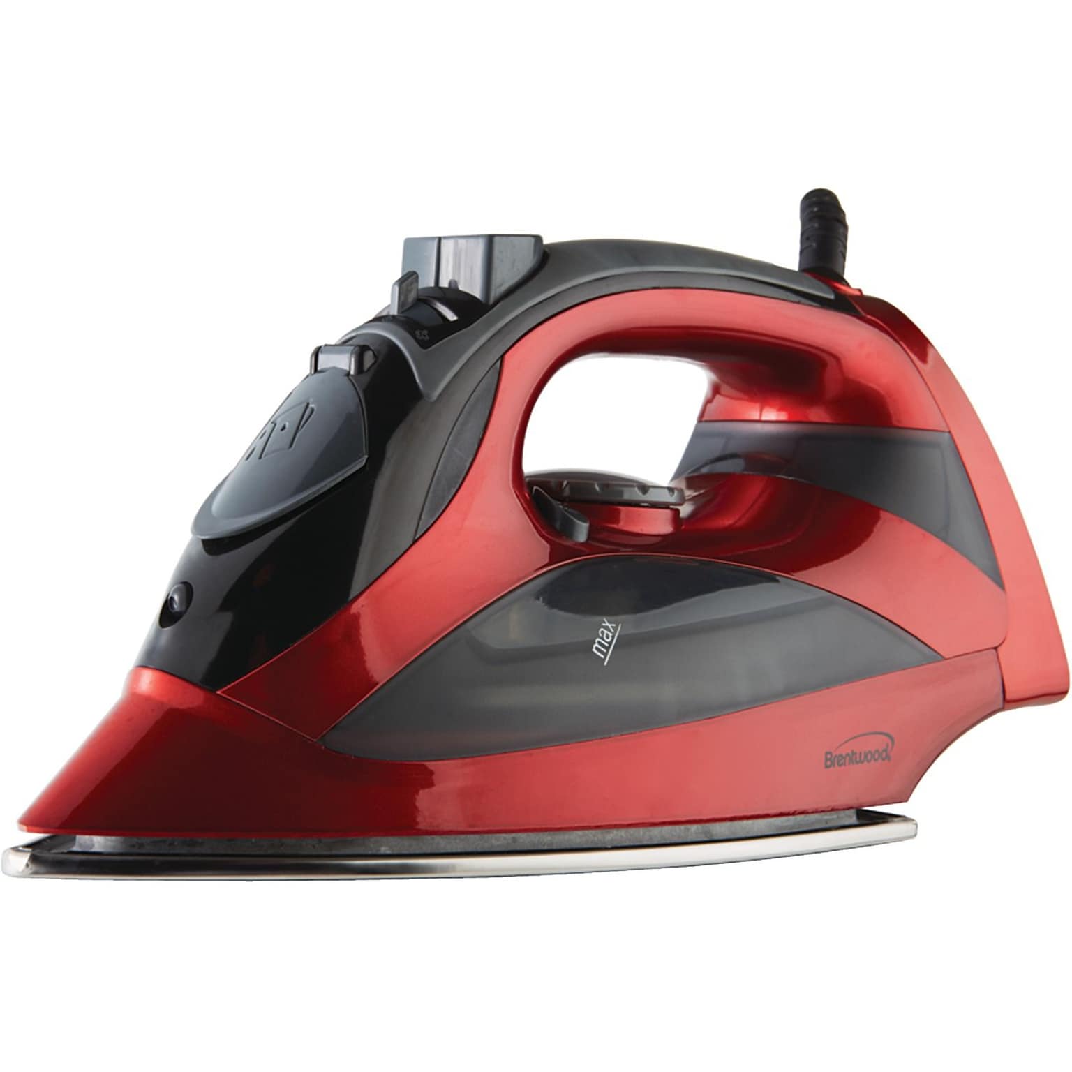 Brentwood MPI-90R Steam Iron With Auto Shut-OFF (Red)