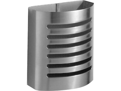 InterDesign Forma Magnetic Steel Pencil Holder, Silver (85170)