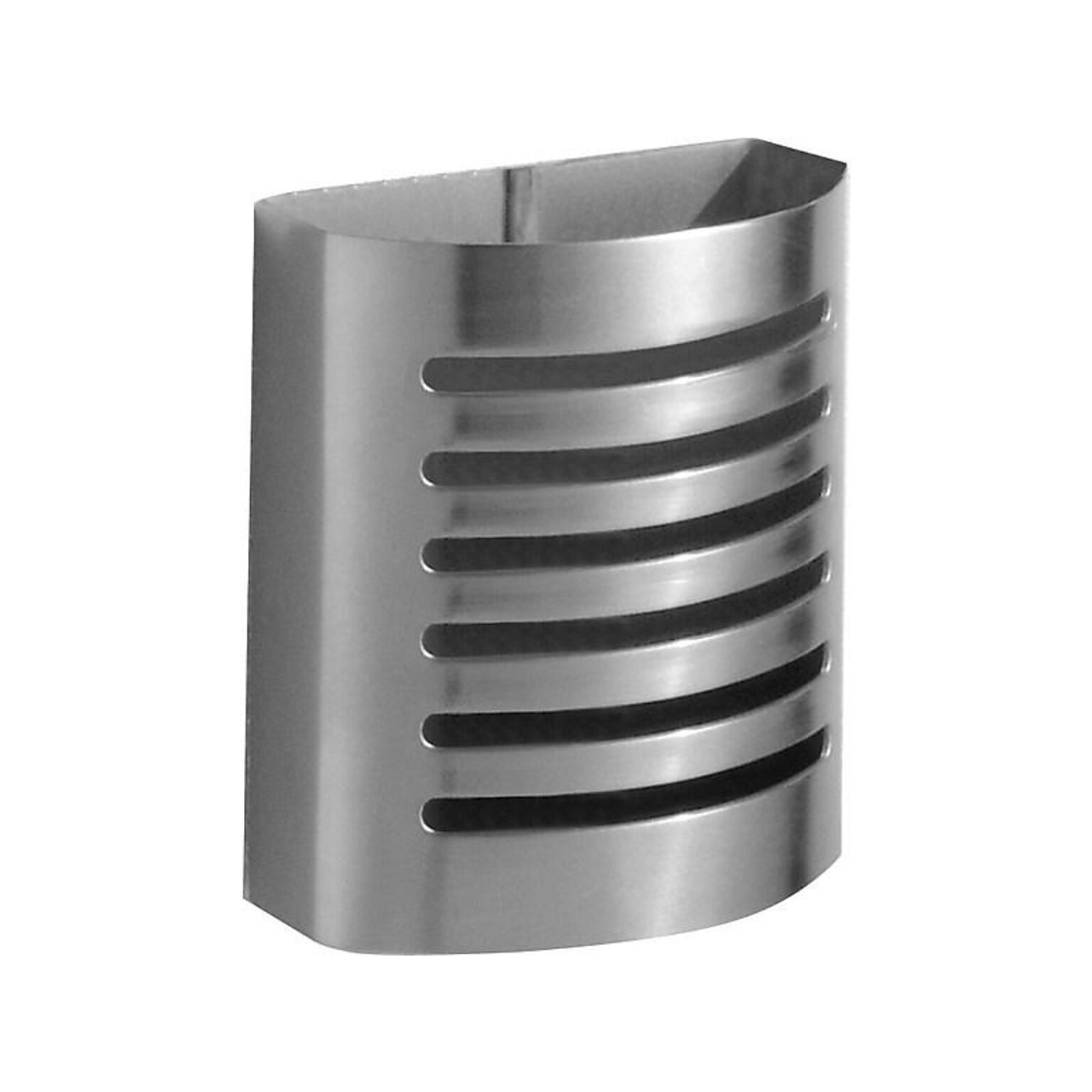 InterDesign Forma Magnetic Steel Pencil Holder, Silver (85170)