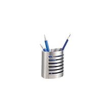 InterDesign Forma Magnetic Steel Pencil Holder, Silver (85170)