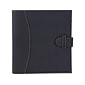 It's Academic 1" 3-Ring Non-View Binder, D-Ring, Black (92875)