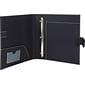 It's Academic 1" 3-Ring Non-View Binder, D-Ring, Black (92875)