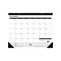 2019 AT-A-GLANCE 17H x 21.75W Desk Pad Calendar, Black (SK240019)