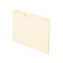 Pendaflex 10% Recycled Reinforced File Jacket, 1 Expansion, Letter Size, Manila, 50/Box (PFX22100)