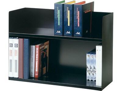 Steelmaster 29.13 Steel Book Rack, Black, Each (26423BRBK)