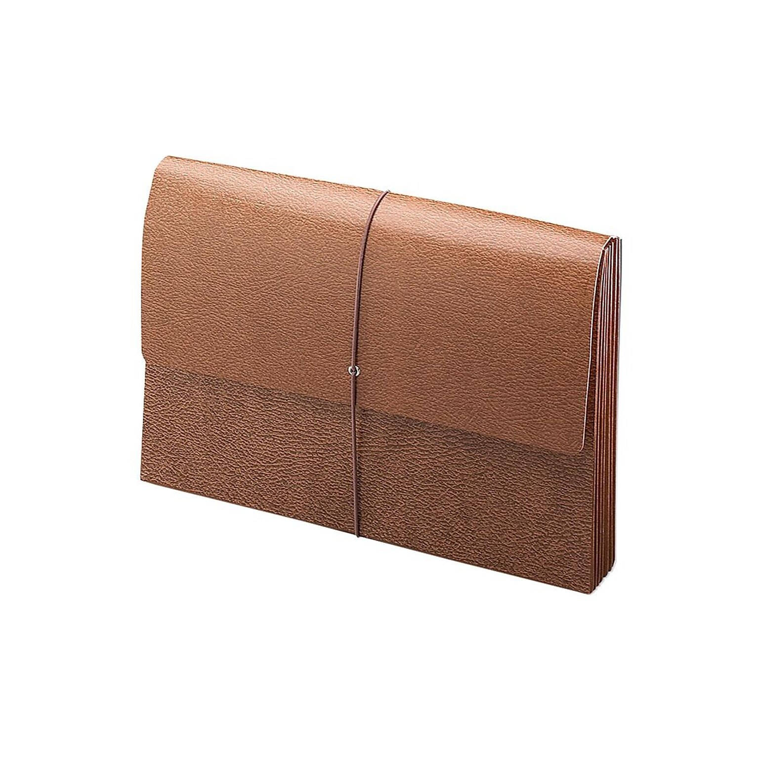 Smead Redrope Expanding Wallet, 3-1/2 Expansion, Legal Size, Brown (CL1056EL)