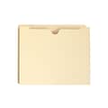 Smead File Jacket, Reinforced Straight-Cut Tab, 1-1/2 Expansion, Letter Size, Manila, 50/Box (75540