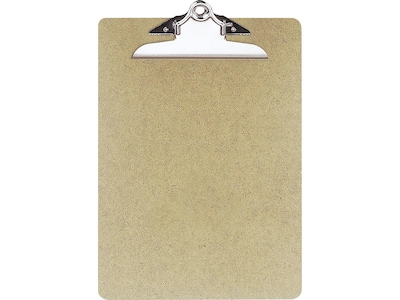 Officemate Hardboard Clipboards,Letter Size, Brown, 3/Pack (83505/83130)