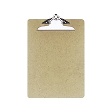 Officemate Hardboard Clipboards,Letter Size, Brown, 3/Pack (83505/83130)